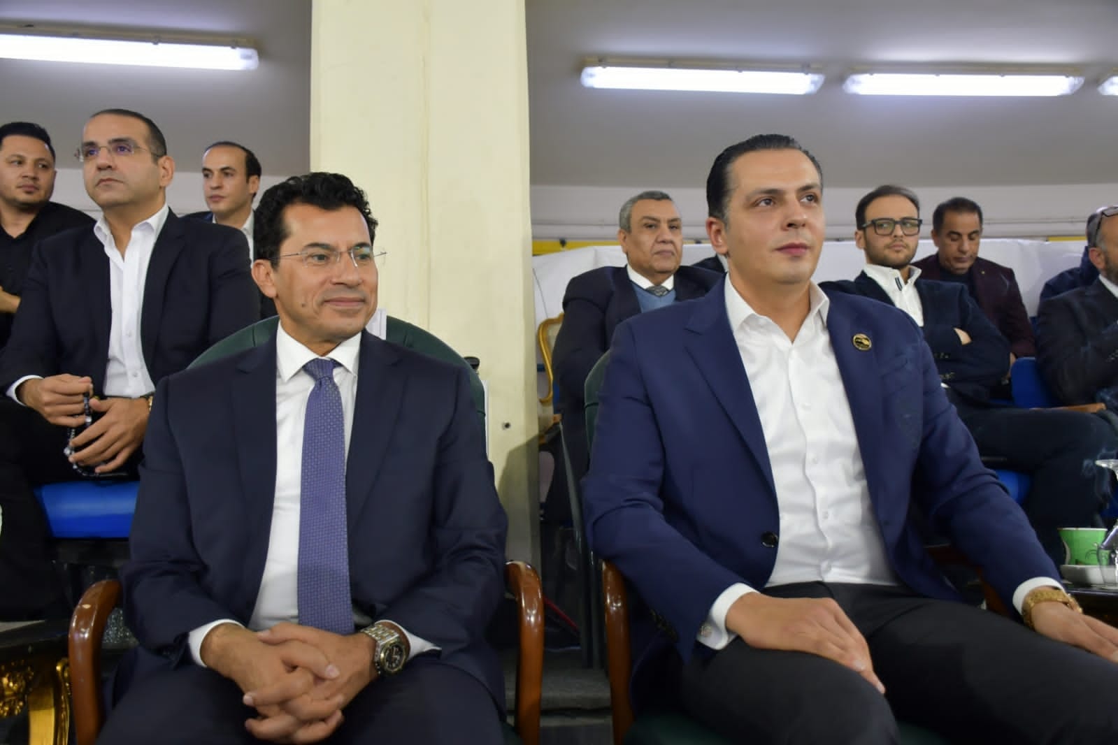 وزير الرياضة و نائب رئيس حزب مستقبل وطن