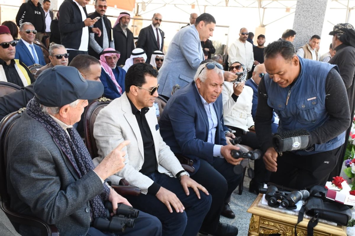 الدكتور أشرف صبحي ومحافظي الوادي الجديد والشرقية&nbsp;