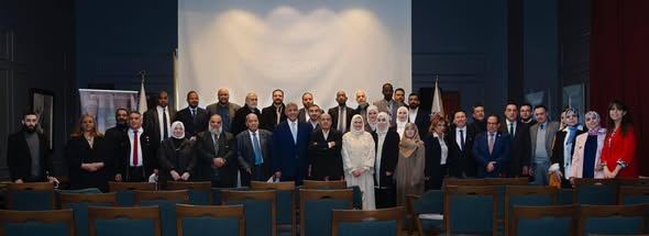 المشاركن في احتفالية جامعة ستاردوم التركية&nbsp;