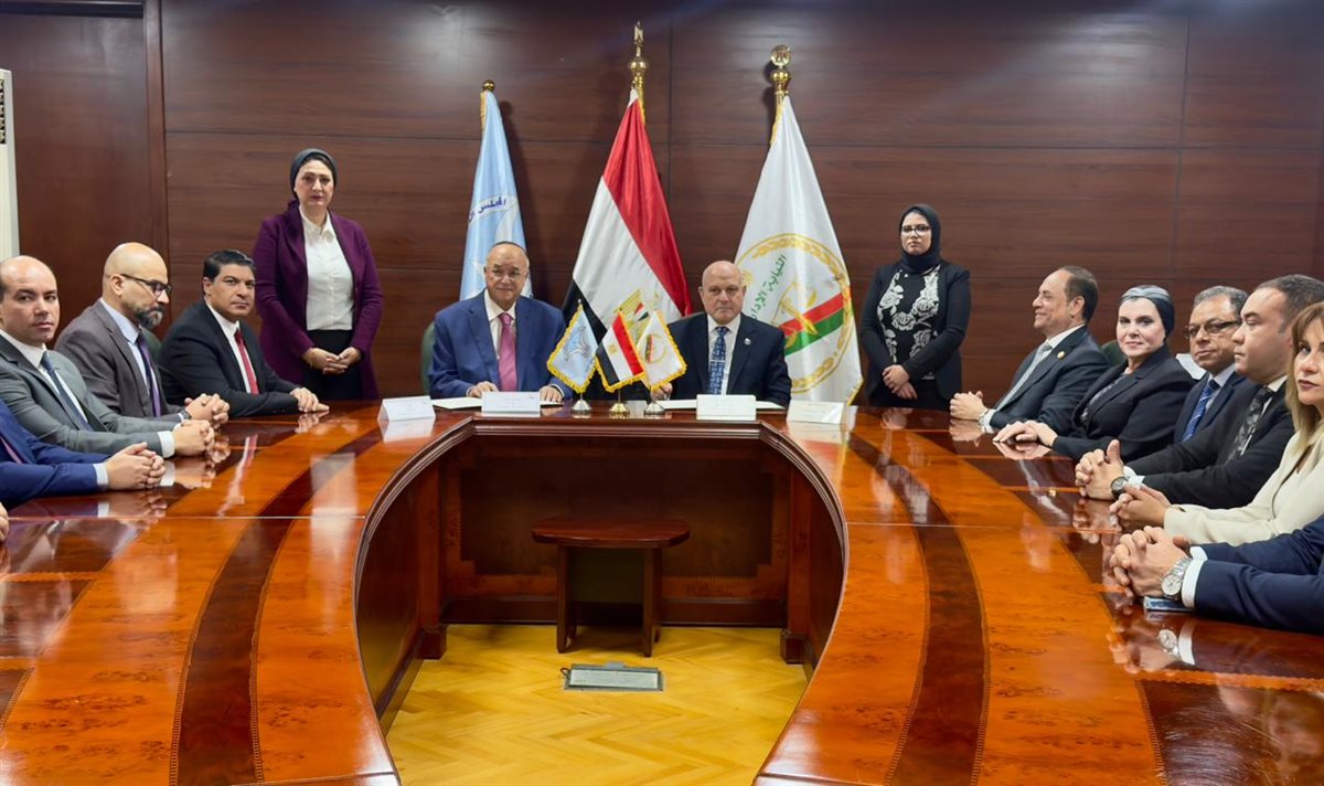 توقيع بروتوكول التعاون بين رئيس هيئة الرقابة الإدارية ورئيس مجلس حقوق الإنسان&nbsp;