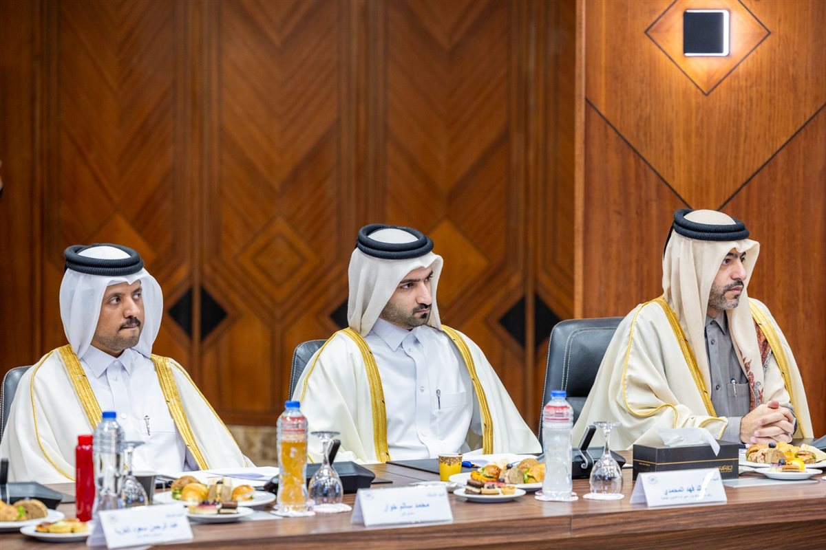 الوفد القطري المشارك