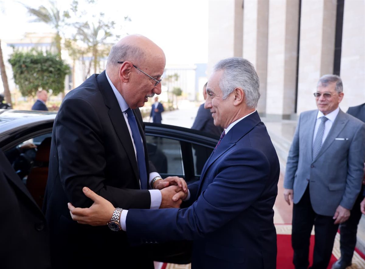 وزير العدل يستقبل رئيس مجلس القضاء الأعلى