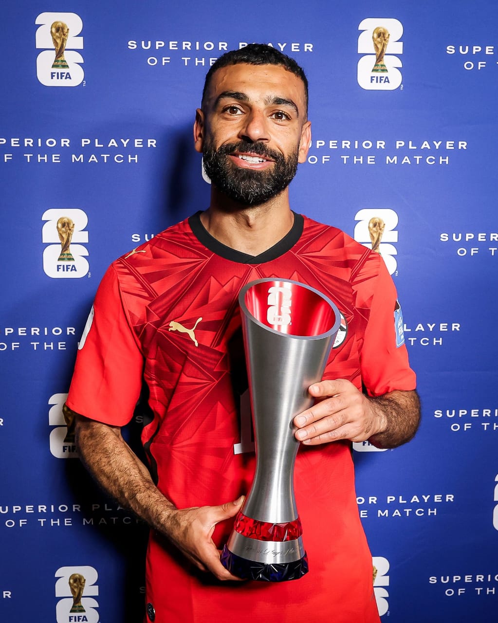 محمد صلاح رجل مباراة مصر ونيوزيلندا
