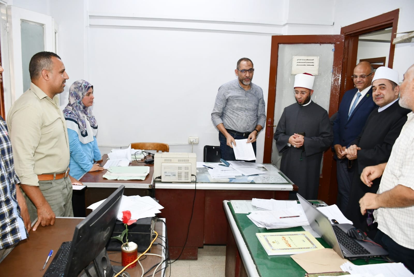 جولة وزير الاوقاف بمحافظة القليوبية 