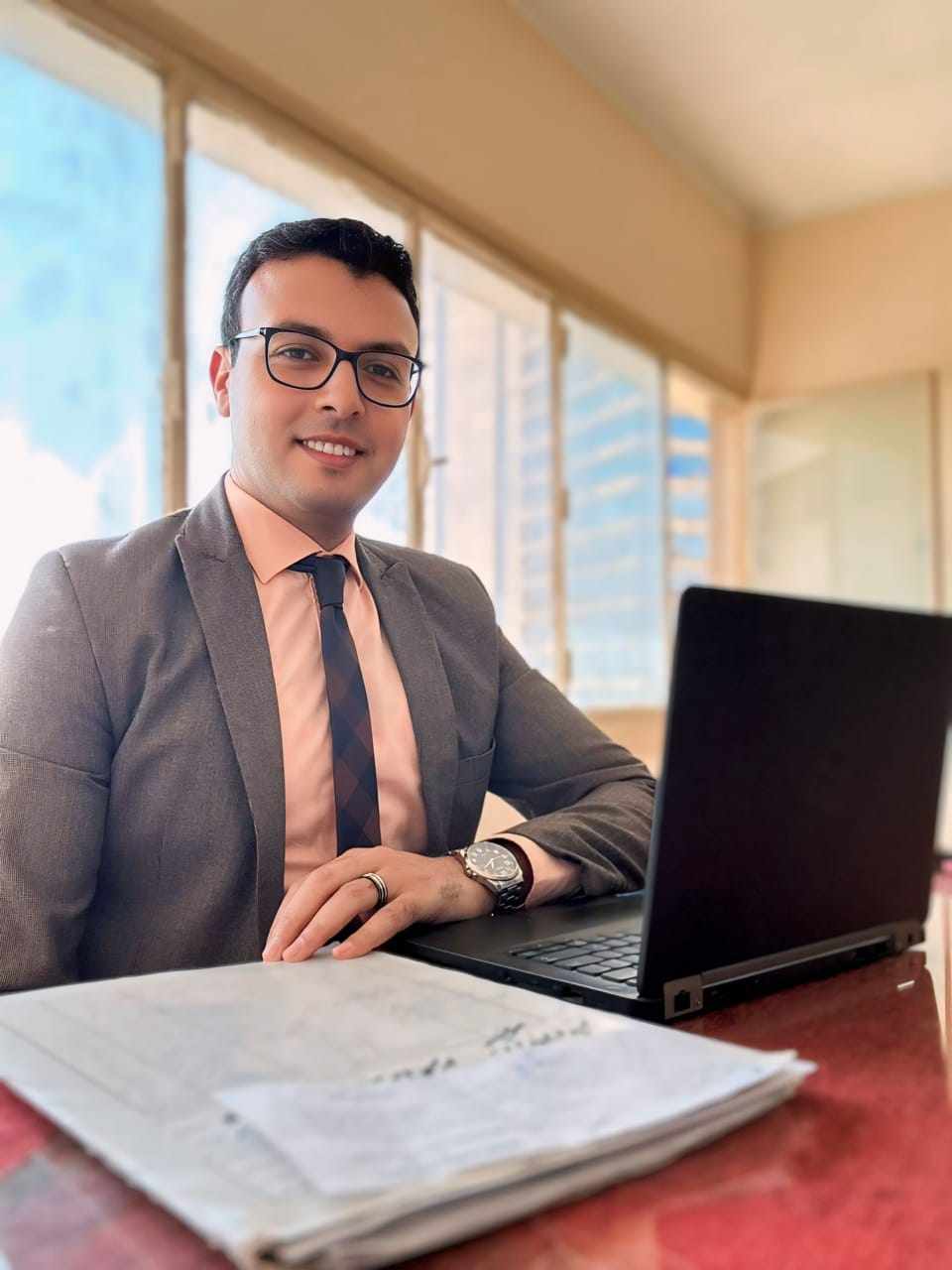 د. أحمد الخولي عضو نموذج محاكاة مجلس الشيوخ