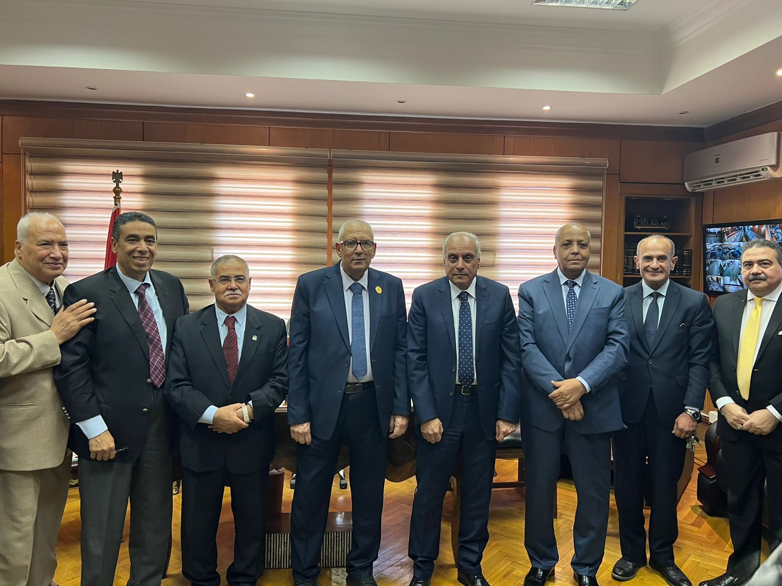 رؤساء المحاكم في صورة تذكارية