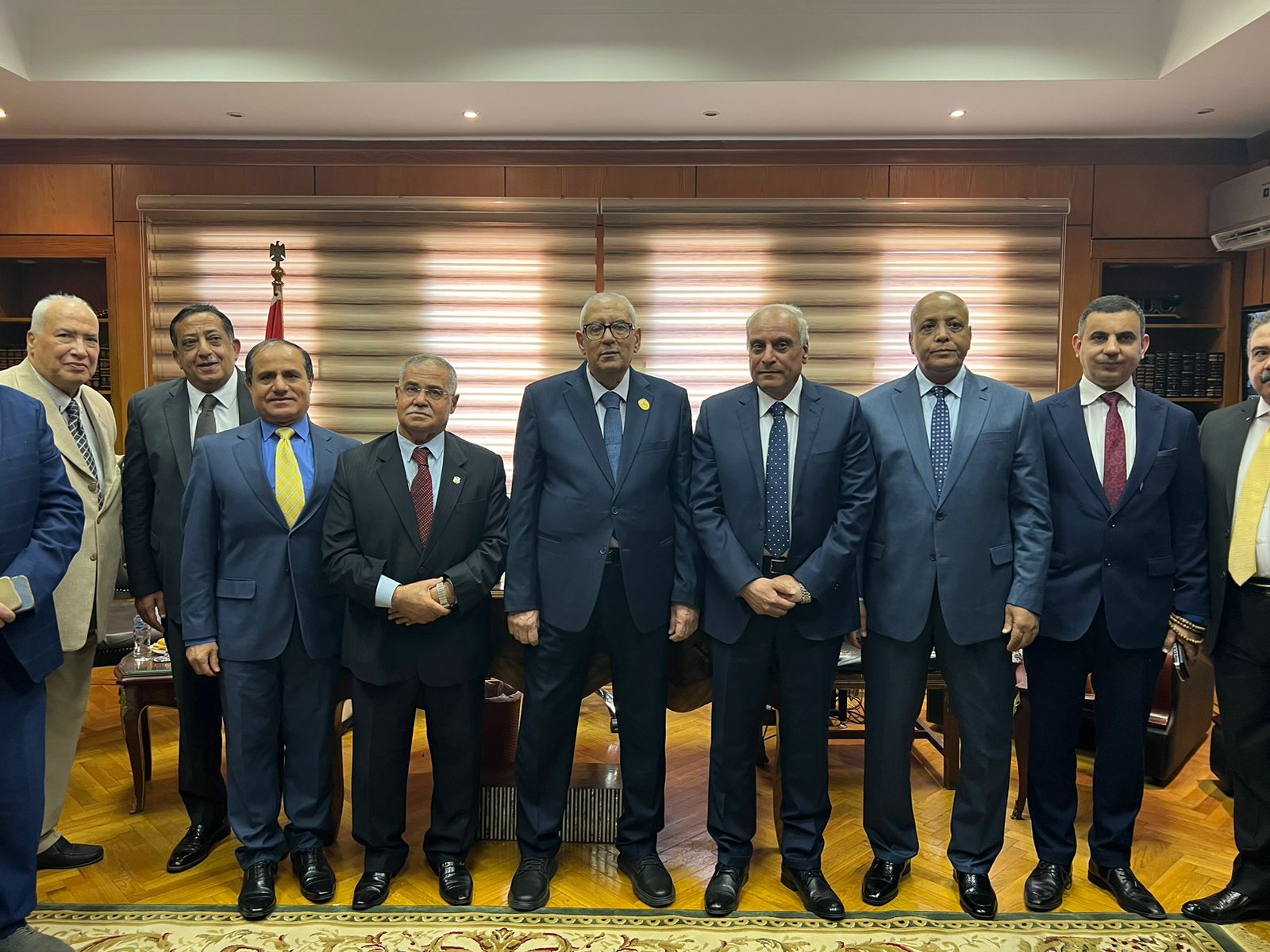 رؤساء المحاكم في صورة تذكارية