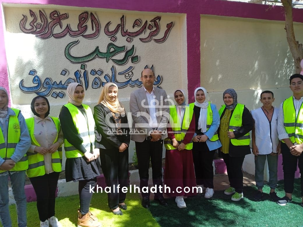 جانب من مشاركة قيادات حملة بشبابها 