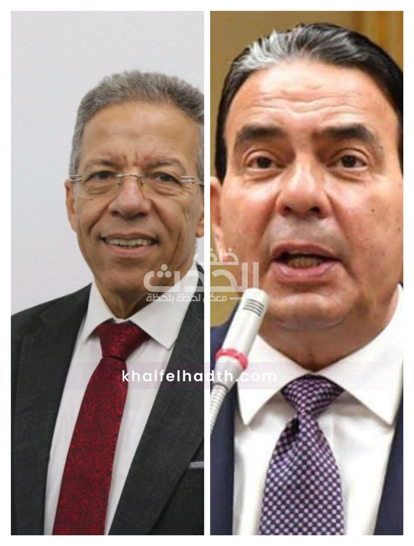 أسامة عبد الحي نقيب الاطباء و النائب أيمن أبو العلا