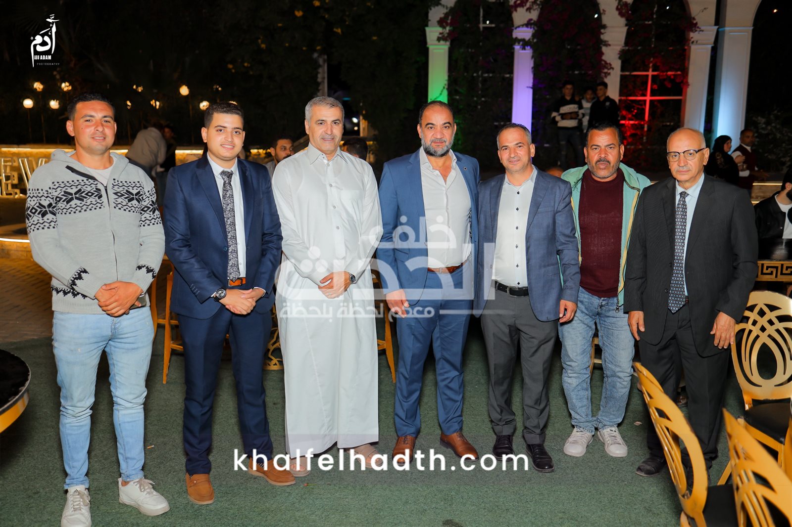 جانب من الأحباب والأصدقاء 