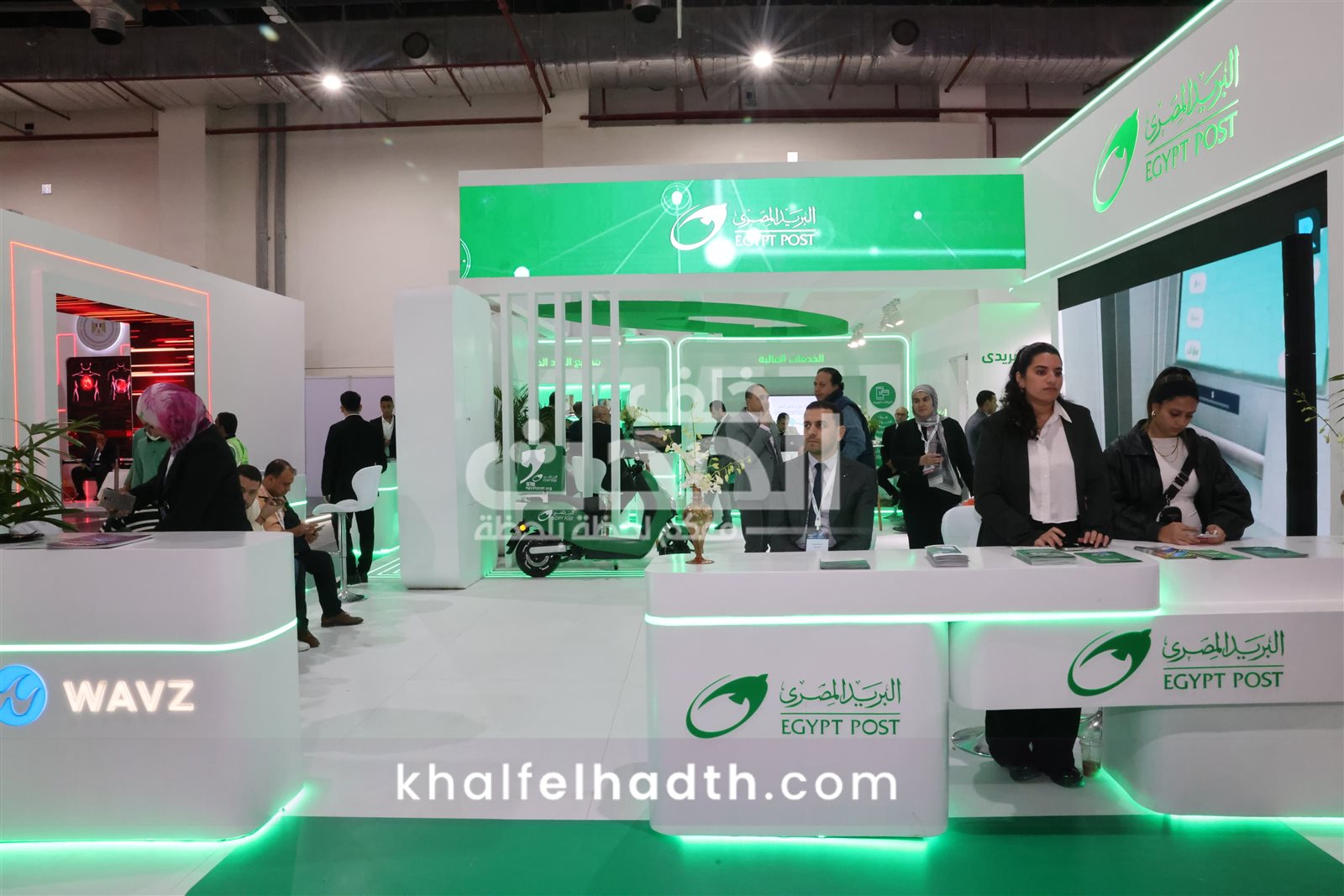 البريد المصري داخل معرض القاهرة الدولي 