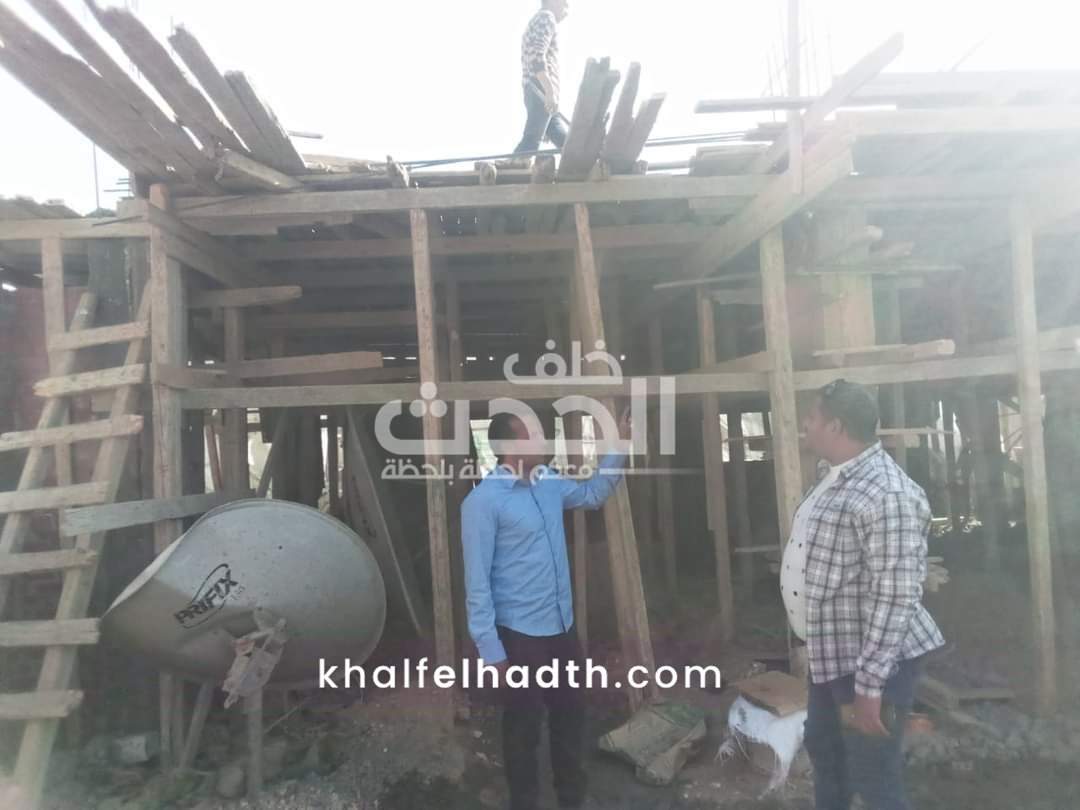 إزالة فورية لحالات البناء المخالف بحي شرق