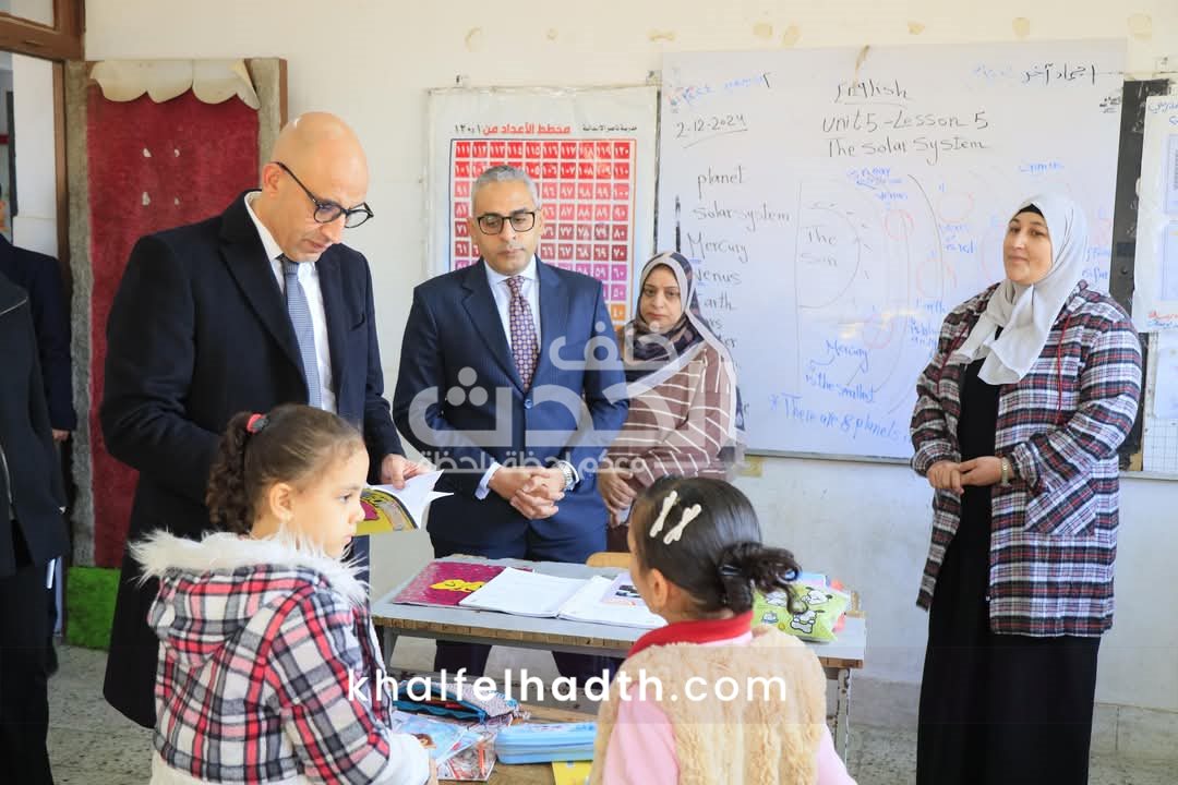 جولات وزير التعليم بمدارس الإسماعيليّة 