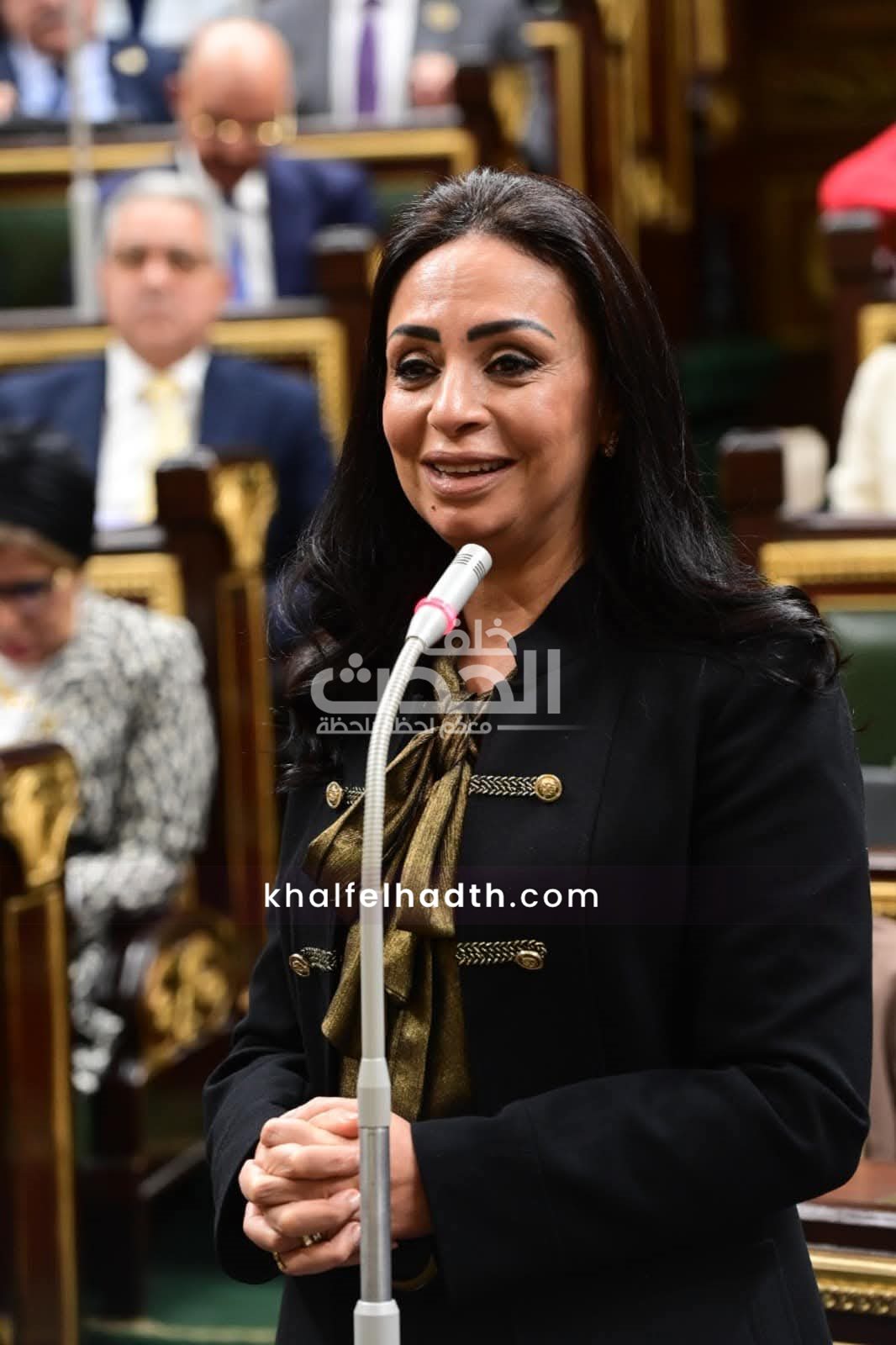 مايا مرسي وزيرة التضامن أمام البرلمان 