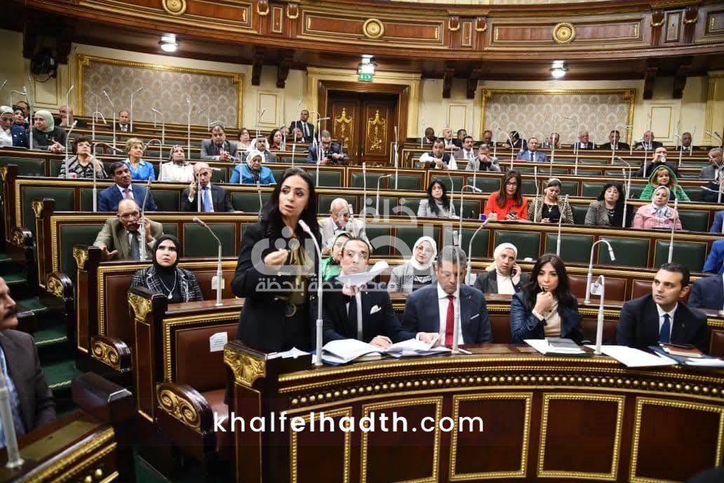 مايا مرسي وزيرة التضامن أمام البرلمان 