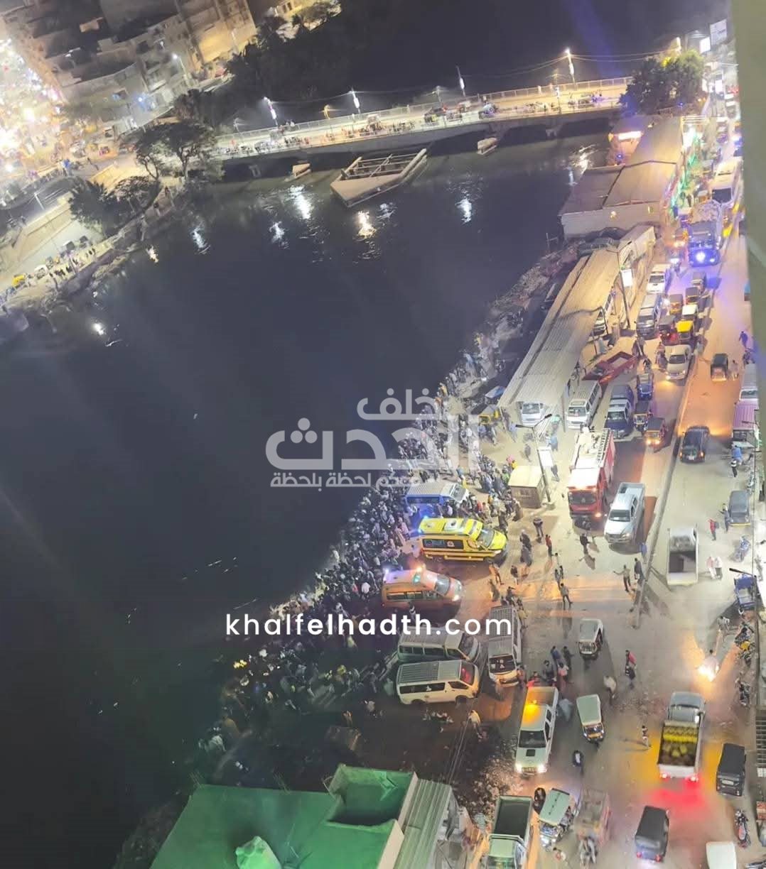 حادثة انقلاب ميكروباص بمحافظة أسيوط 