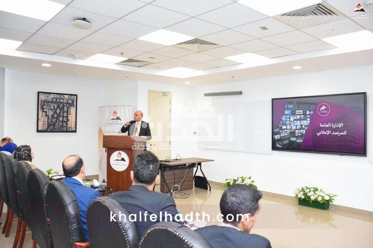 إعلام النهضة في زيارة مركز المعلومات بمجلس الوزراء 