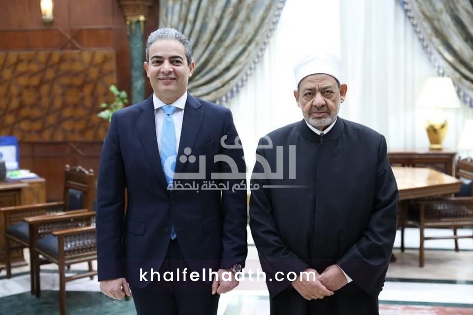 شيخ الأزهر يستقبل نقيب الإعلاميين وعميد إعلام الأزهر 