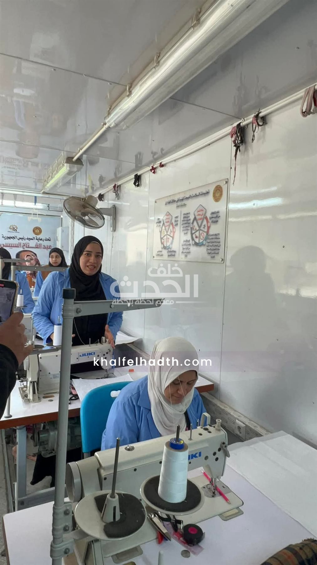 وفد من وزارة العمل يتابع مبادرة 
