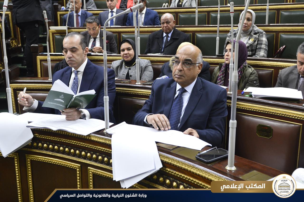 الجلسة العامة لمجلس النواب المصري 