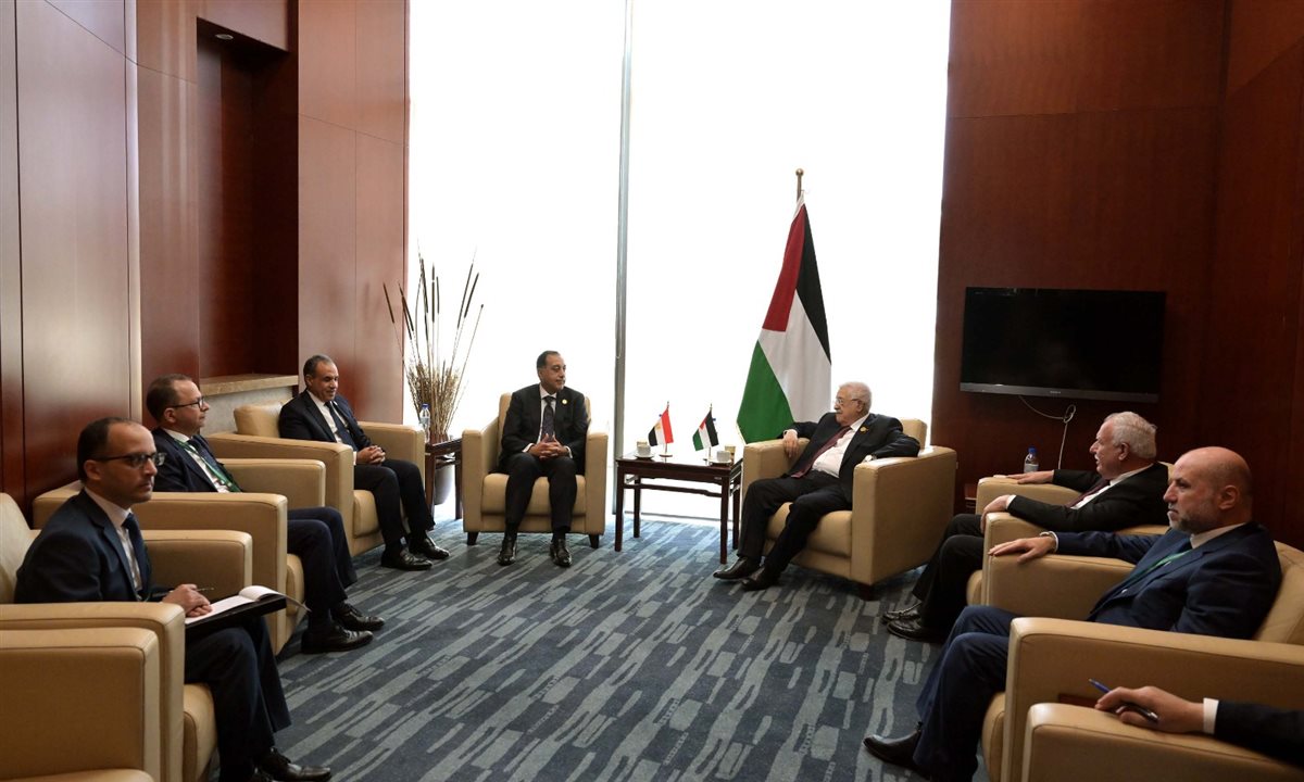 رئيس الوزراء ورئيس دولة فلسطين&nbsp;