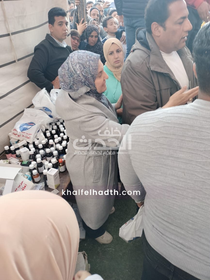 قافلة مستقبل وطن الطبية بمركز ابو حماد