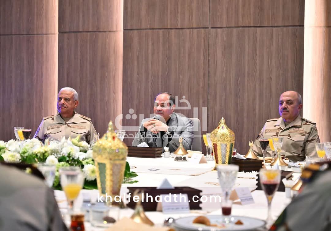 الرئيس السيسي يزور الأكاديمية العسكرية المصرية