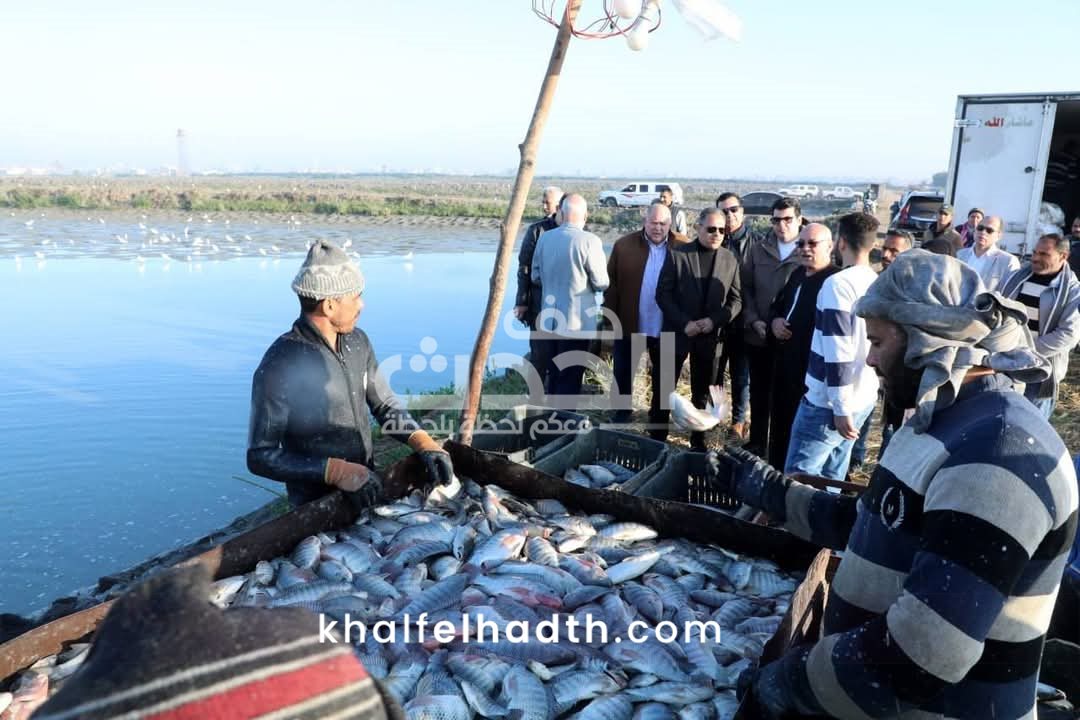 محافظ الشرقية يفتتح موسم صيد الأسماك بمزرعة العباسة بأبو حماد