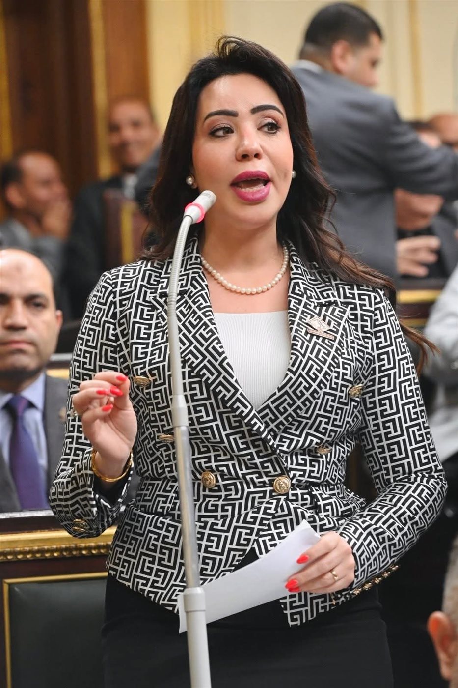 النائبة غادة علي 