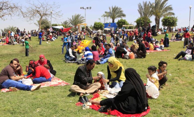 احتفالات شم النسيم 