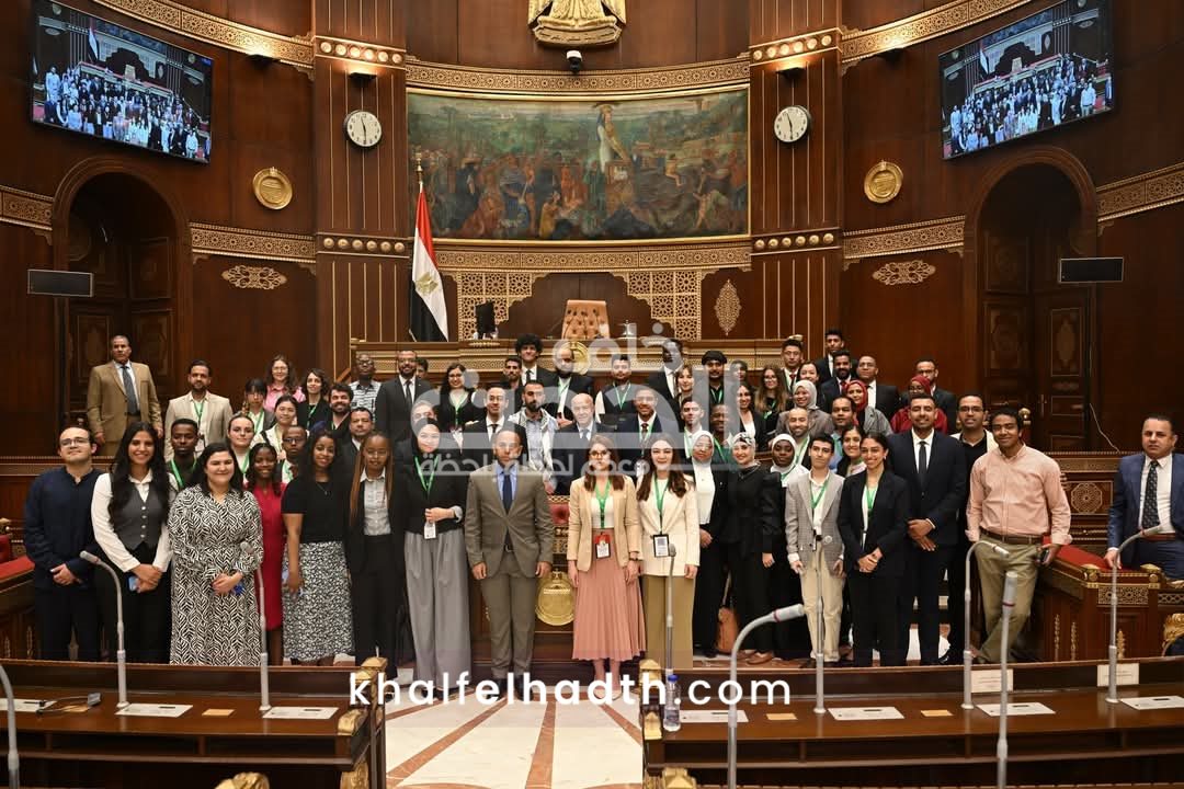 مجلس الشيوخ المصري يستقبل وفد منحة ناصر للقيادة الدولية في نسختها الخامسة