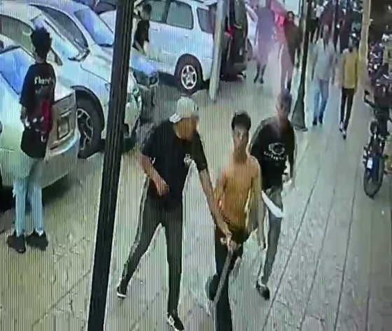 لقطة من فيديو الواقعة 