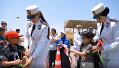 وزارة الداخلية تحتفل بالأطفال الأيتام 