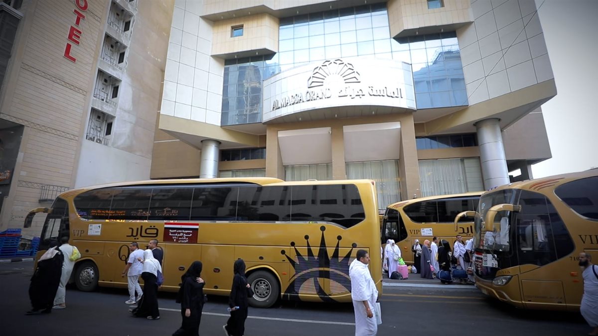 حجاج القرعة بمراسم الحج