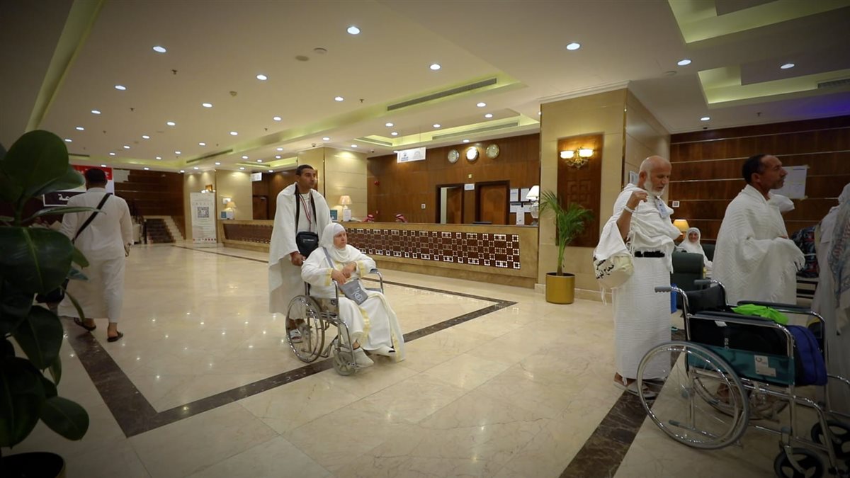 حجاج القرعة بمراسم الحج
