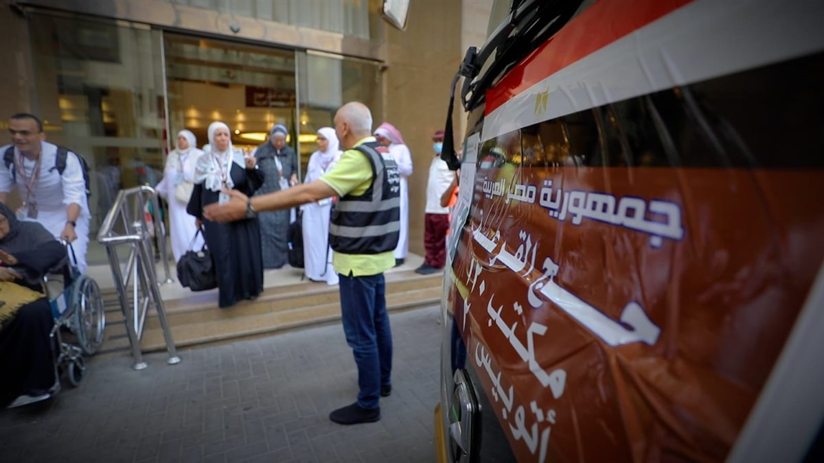 حجاج القرعة بمراسم الحج