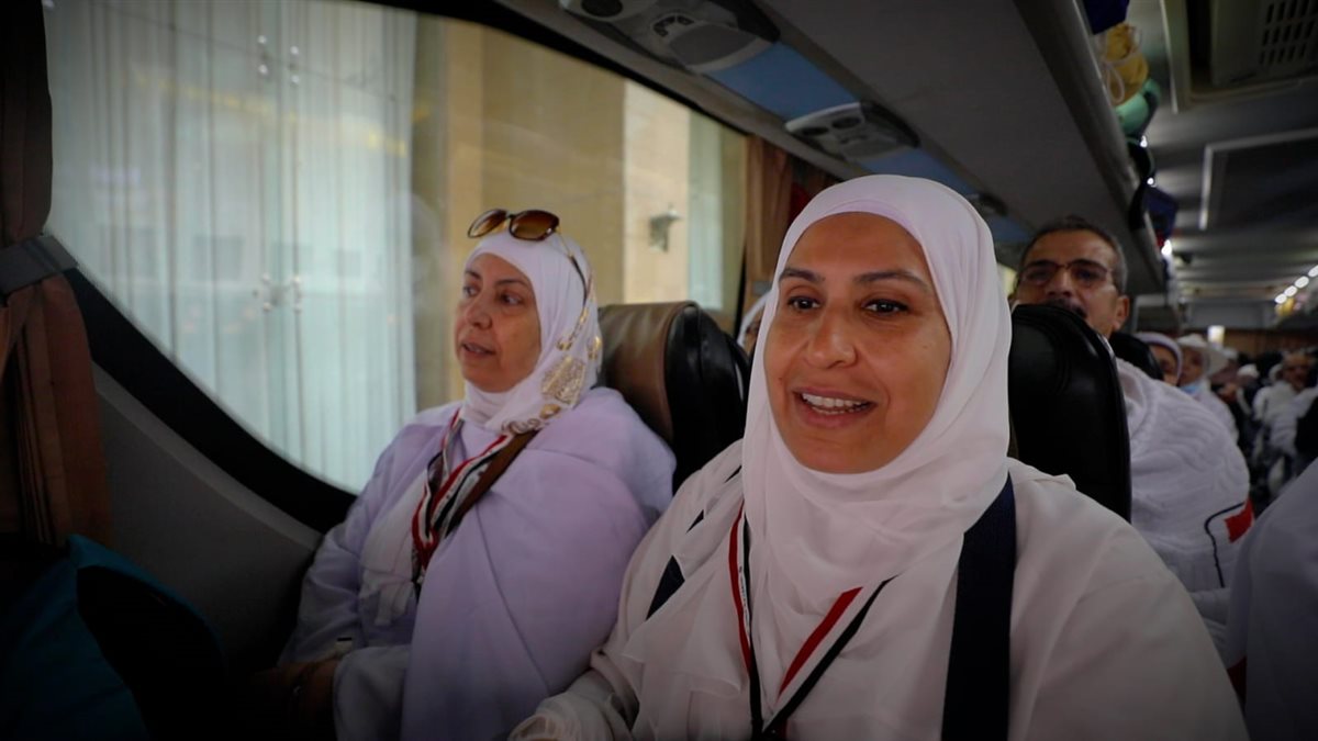 حجاج القرعة بمراسم الحج