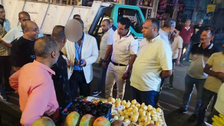 رئيس حي شرق الاسكندرية في جولة ميدانية