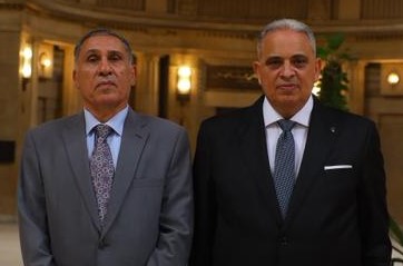 المستشاران أبو الحسين قايد و يوسف عثمان