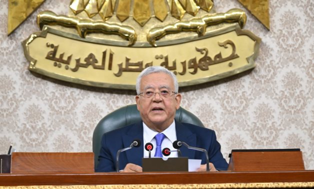 المستشار حنفي الجبالي رئيس مجلس النواب&nbsp;