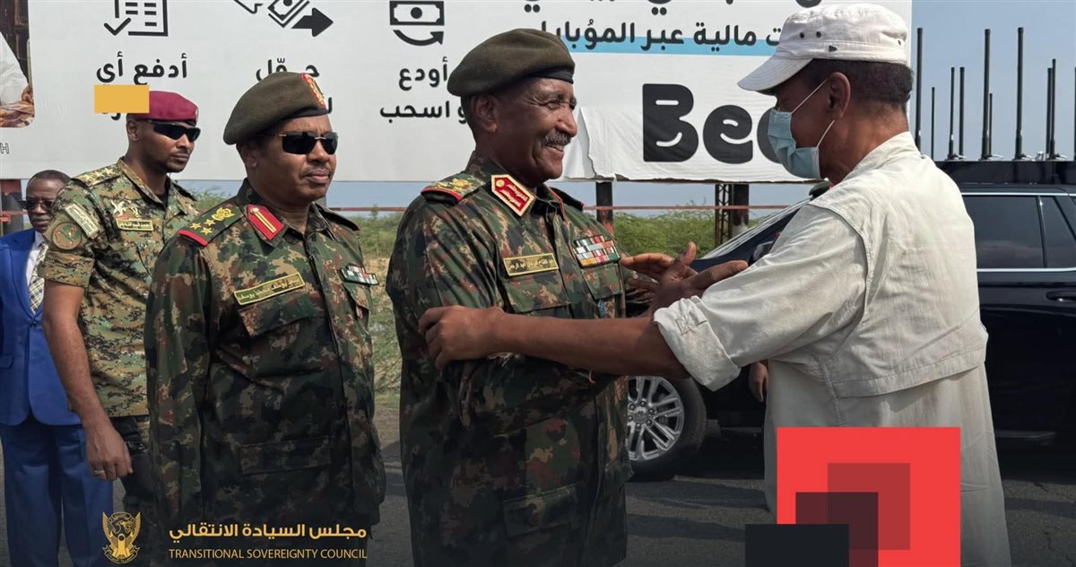 الرئيس الإريتري و رئيس مجلس السيادة السوداني -خلف الحدث&nbsp;