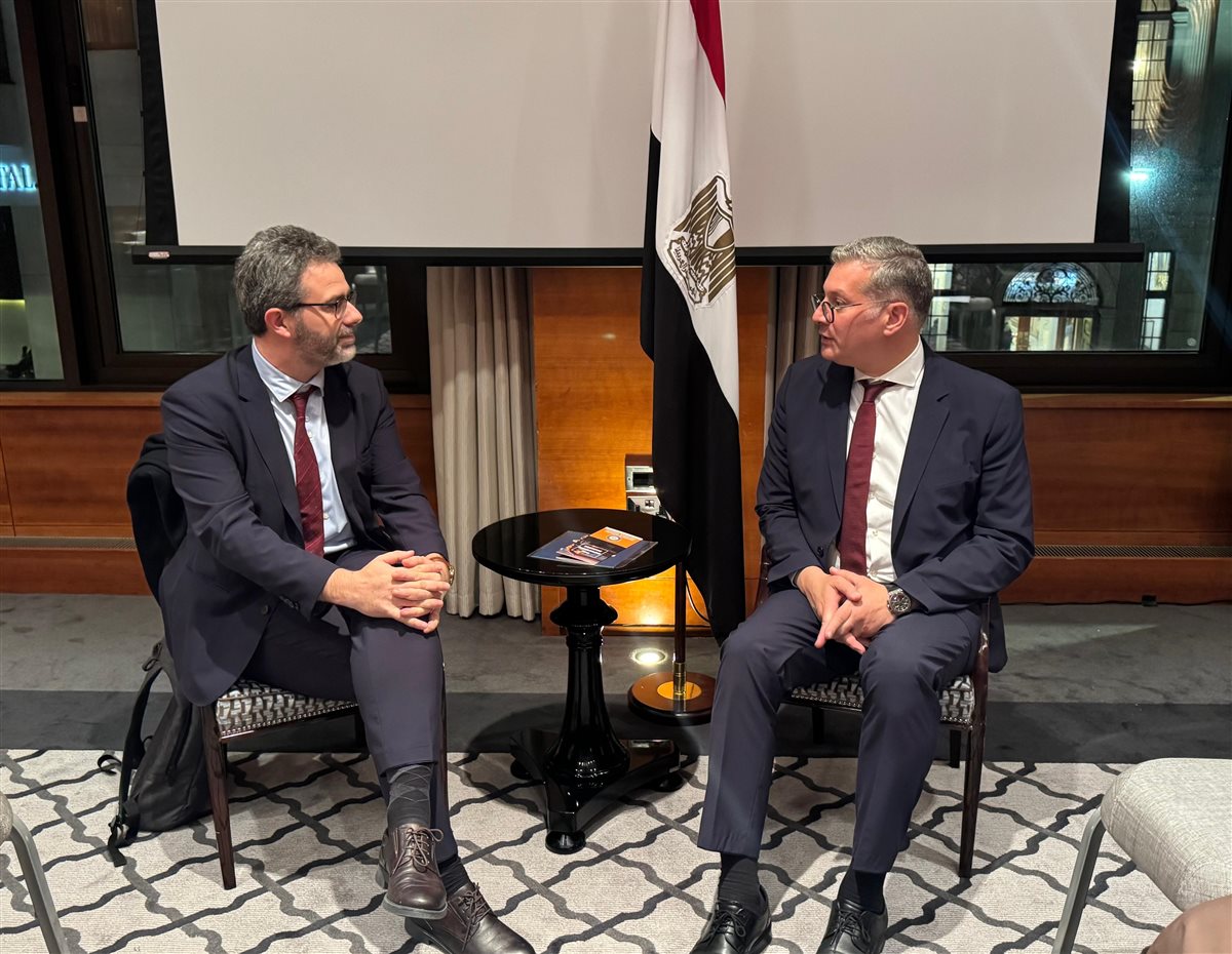 أثناء اللقاء مع شركة TGT Minerals