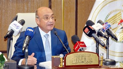وزير العدل: مشكلة تكدس القضايا انتهت.. ولا أتدخل نهائيا في أحكام القضاء