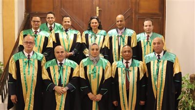 رئيس قضايا الدولة يشهد حفل تخرج دفعة 2023 حقوق عين شمس 