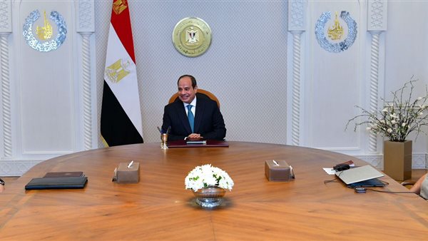 الرئيس السيسي ووزير