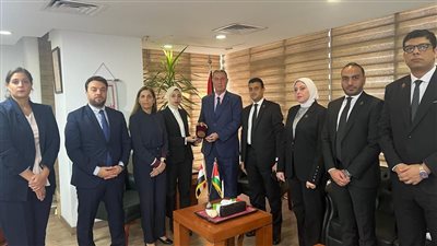 سفير فلسطين بالقاهرة يستقبل برلمانيين مصريين للتضامن مع صمود الشعب الفلسطيني 