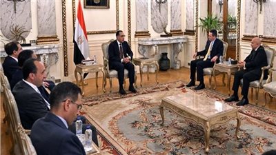 رئيس الوزراء يلتقي النائب الأول لشركة «إكسون موبيل» الأمريكية