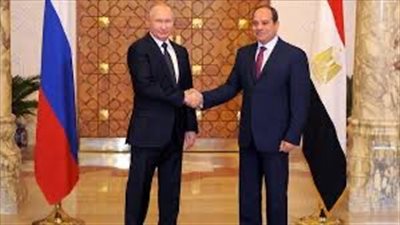 السيسي وبوتين يبحثان الأوضاع في غزة ويؤكدان دعم التهدئة واستعادة الاستقرار الأمني 