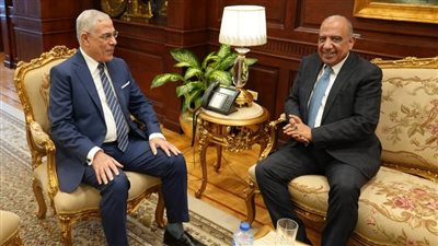 النائب العام يستقبل وزير قطاع الأعمال العام