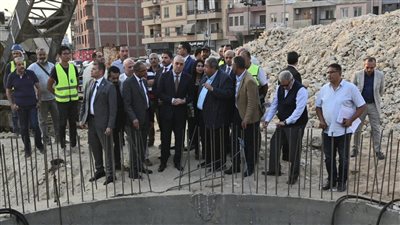 وزير الإسكان يتفقد مشروع الصرف الصحى بالهضبة العليا والوسطى وتوسعات محطة الرفع الرئيسية بالمقطم